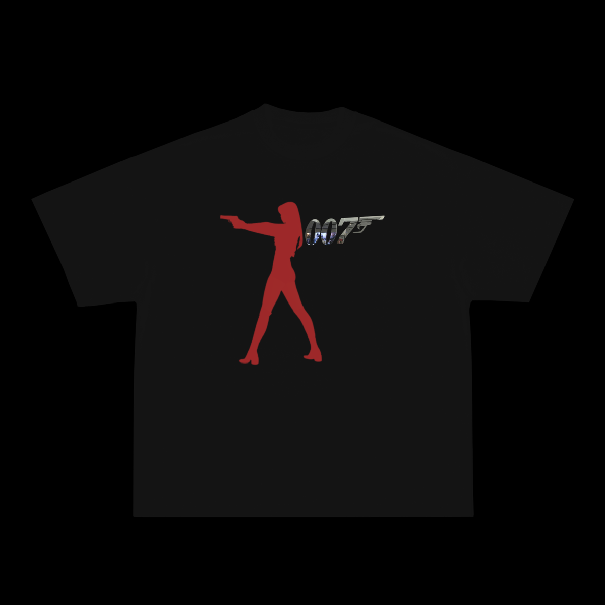 Red 007 T Shirt